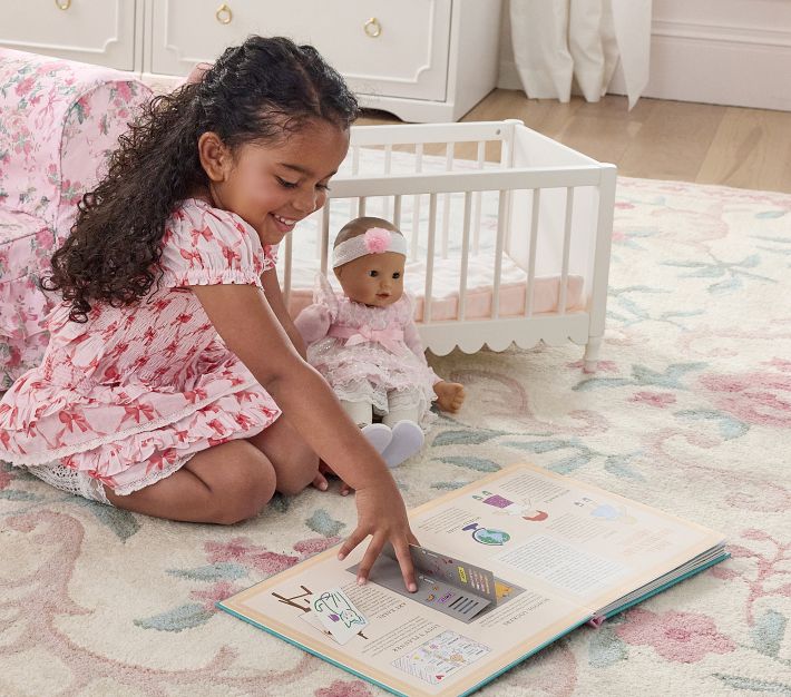 Götz LoveShackFancy Daisy Baby Doll | Pottery Barn Kids