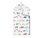 Busy Trucks Kid Hooded Towel
