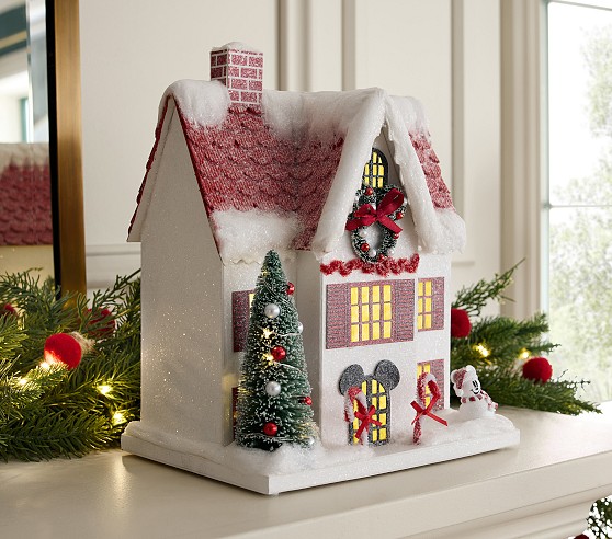 Classic Light-Up Santa's Workshop | Pottery Barn Kids