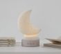 Ceramic Moon Bluetooth<sup>&reg;</sup> Speaker Night Light