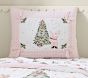 Blush Holly Jolly Santa Quilt &amp; Shams