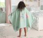 Disney Princess Enchanted Ruffled Kid Hooded Towel