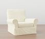 Comfort Small Slipcovered Swivel Glider