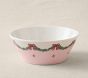 Pink Christmas Melamine Bowl