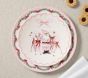 Pink Christmas Melamine Plate