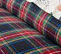 Stewart Plaid Organic Flannel Duvet Cover &amp; Shams