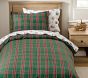 Stewart Plaid Organic Flannel Duvet Cover &amp; Shams