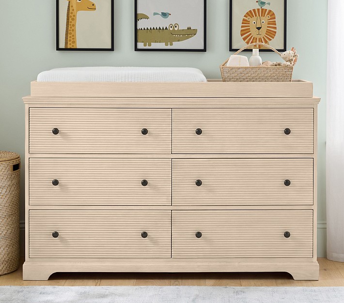 Banks 6-Drawer Changing Table (56w x 20d