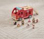 Fire Truck Shape Sorter Pull Toy