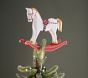 Wood Rocking Horse Tree Topper