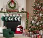 Felted Nordic Snowflake Ornaments, Set of 6