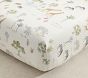 Noah's Ark Organic Cotton Crib Fitted Sheet