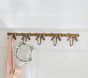 Ava Ribbon Cast Metal Brass Hook (24")