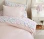 Chambray Reversible Organic Cotton Duvet Cover &amp; Shams