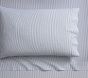 Chambray Striped Organic Cotton Sheet Set