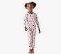 Holiday Cats Bamboo Viscose Tight Fit Kid Pajama Set