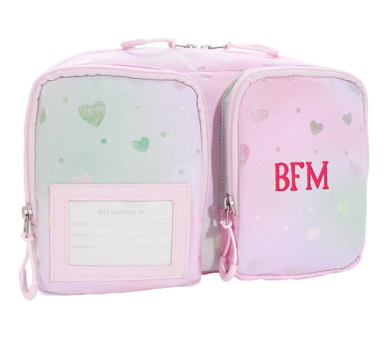 Mackenzie Dreamy Foil Hearts Adaptive Crossbody Bag | Pottery Barn