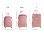 Mackenzie Lavender Glitter Hard-Sided Luggage