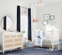 Ava Regency Caned 7-Drawer Changing Table (56w x 19d")