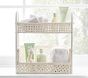 Sadie Caned Tiered Stacked Organizer