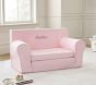 Anywhere Sofa Lounger, Twill with White Piping