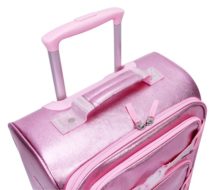 Mackenzie Metallic Pink Ultimate Luggage | Pottery Barn Kids