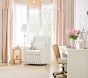 Circular Rattan Side Table (17")