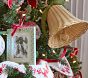 Oversized Rattan Bell Ornament (7")
