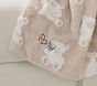 Carved Faux Fur Baby Blanket