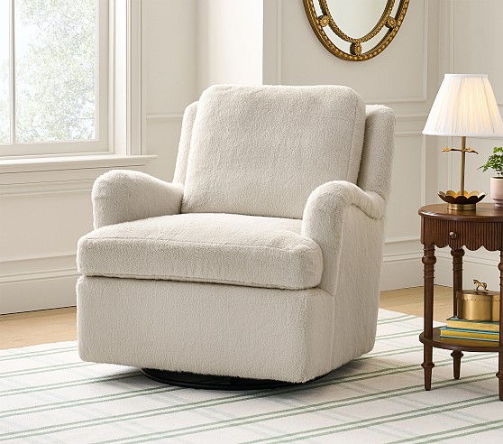 Dream Deluxe Glider: Plush Nursery Chair | Pottery Barn Kids Dream Deluxe Glider: Plush Nursery Chair | Pottery Barn Kids