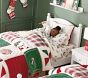 Holly Jolly Santa Quilt Bedding Set