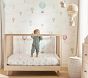 Hot Air Balloon Organic Cotton Crib Fitted Sheet