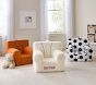 Kids Anywhere Chair<sup>&reg;</sup>, Soccer Ball Printed Textured Slub