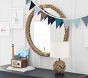 Braided Natural Rope Round Mirror (30")