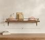 Chris Loves Julia Metal and Wood Shelving (24"- 36")