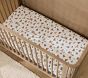 Holiday Teddy Bears Organic Cotton Crib Fitted Sheet