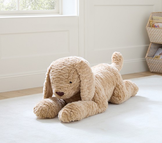 木馬　アメリカのpottery barn kidsブランド Labradoodle Floppy Jumbo Plush Toy | Pottery Barn Kids