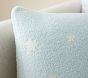 Rainbow Fuzzy Wedge Pillow