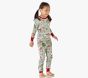 Candy Cane Village Organic Cotton Kid Pajama Set