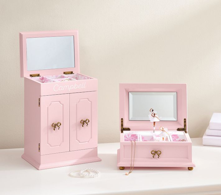 LoveShackFancy Bow Jewelry Box Collection | Pottery Barn Kids