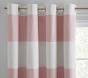 Open Box: Preppy Rugby Stripe Cotton Grommet Blackout Curtain