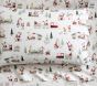Holiday Train Organic Cotton Sheet Set