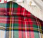 Stewart Plaid Sherpa-Backed Comforter &amp; Shams