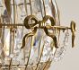 LoveShackFancy Bow Hot Air Balloon Chandelier (21")