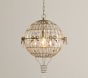 LoveShackFancy Bow Hot Air Balloon Chandelier (21")