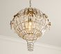 LoveShackFancy Bow Hot Air Balloon Chandelier (21")