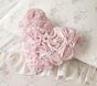 LoveShackFancy Rosette Heart Pillow