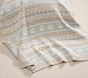 Fair Isle Knit Baby Blanket