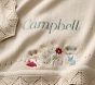 Mice &amp; Friends Pointelle Baby Blanket