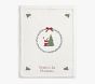 Holly Jolly Santa Heirloom Baby Blanket